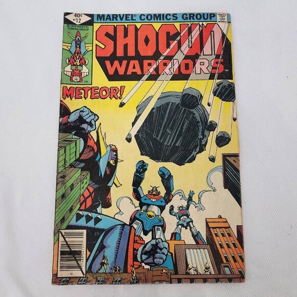 Shogun Warriors #12 Meteor! Marvel Comics 1980 Vintage Walter Simonson Cover Art - Picture 1 of 5
